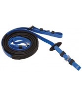 Rênes courses 19mm bleu roi