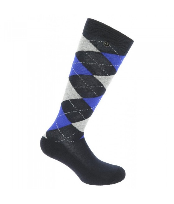 Chaussettes Argyle Lurex