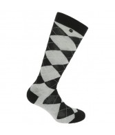 Chaussettes Argyle Lurex