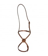 Muserolle croisée cuir