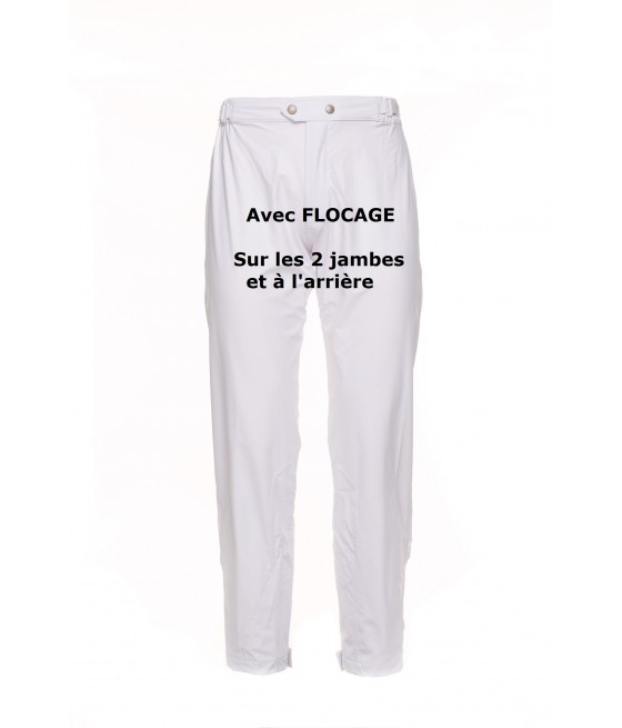 Breeches de pluie gommé avec FLOCAGE