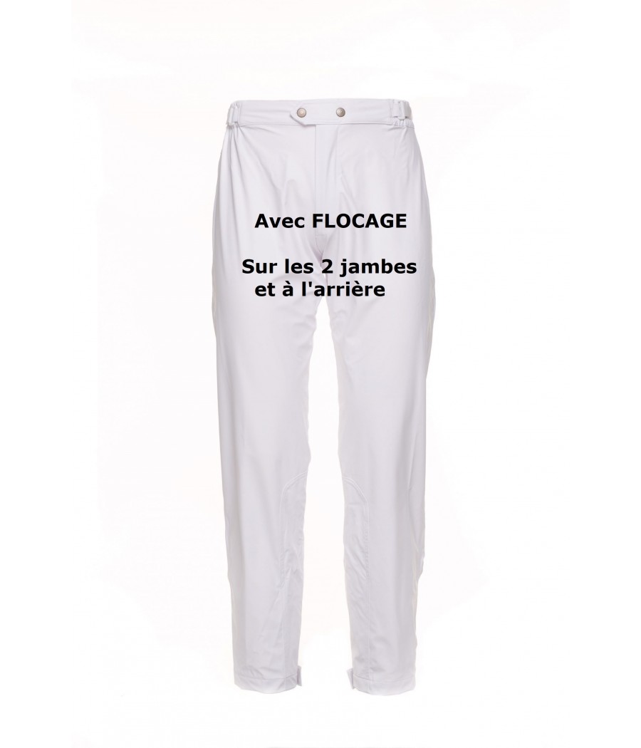 Breeches de pluie gommé avec FLOCAGE