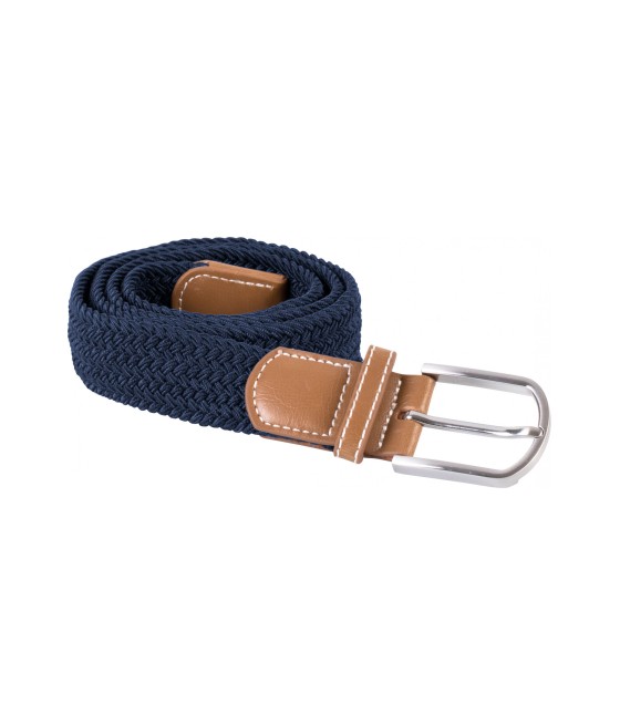 Ceinture tressée élastiquée